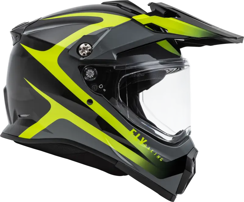 Trekker Pulse Helmet Black/Hi Vis 2x - RV and Auto Parts