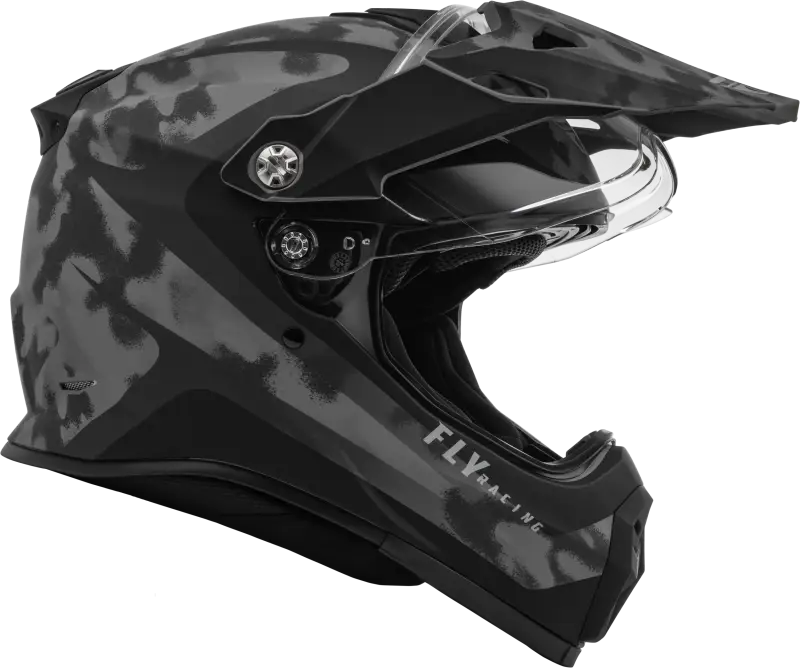 Trekker Pulse Helmet Matte Grey/Black Camo Lg - RV and Auto Parts