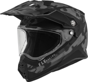 FLY RACING Trekker Pulse Helmet Matte Grey/Black Camo Lg