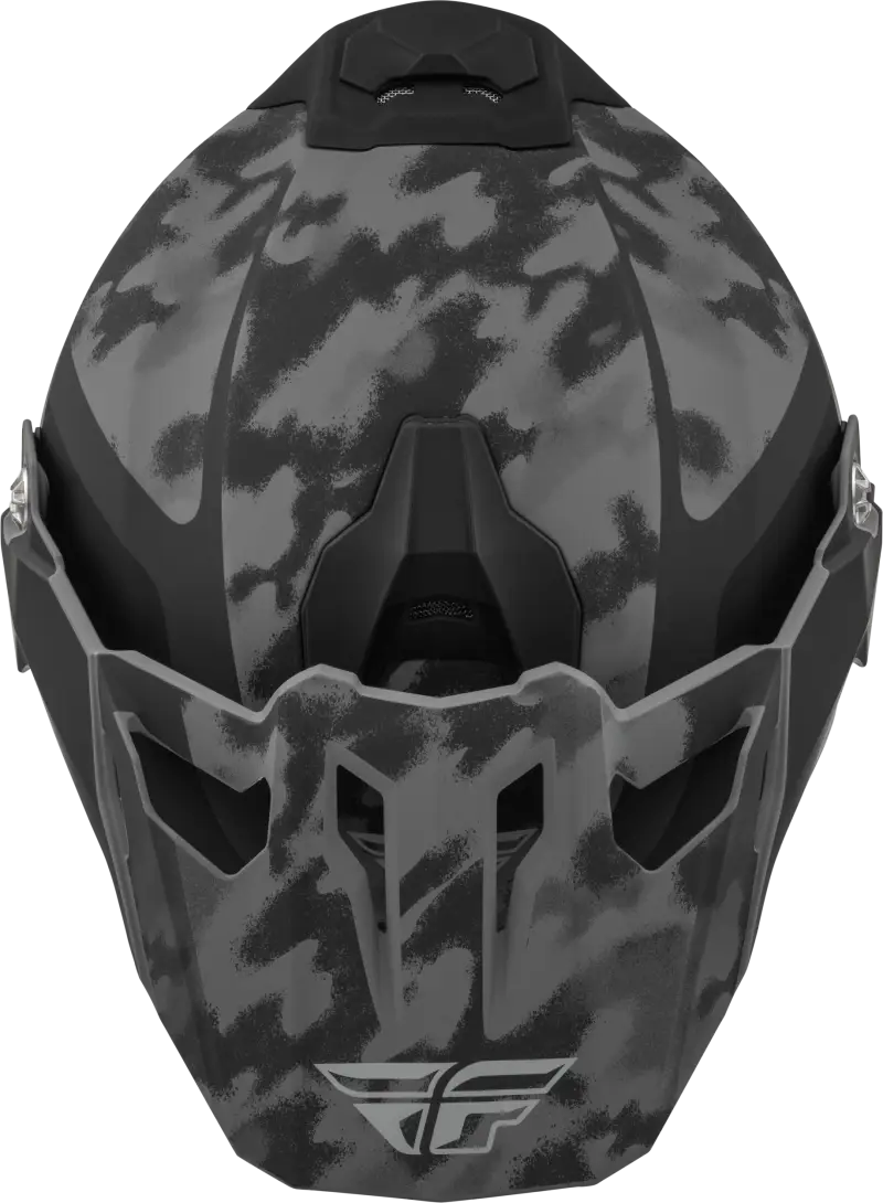 Trekker Pulse Helmet Matte Grey/Black Camo Lg - RV and Auto Parts