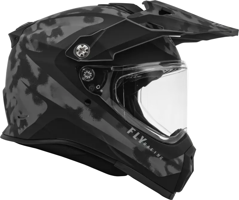 Trekker Pulse Helmet Matte Grey/Black Camo Lg - RV and Auto Parts