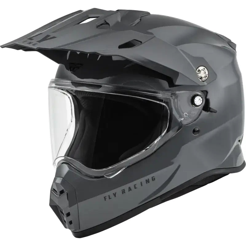 FLY RACING Trekker Solid Helmet Grey 2x
