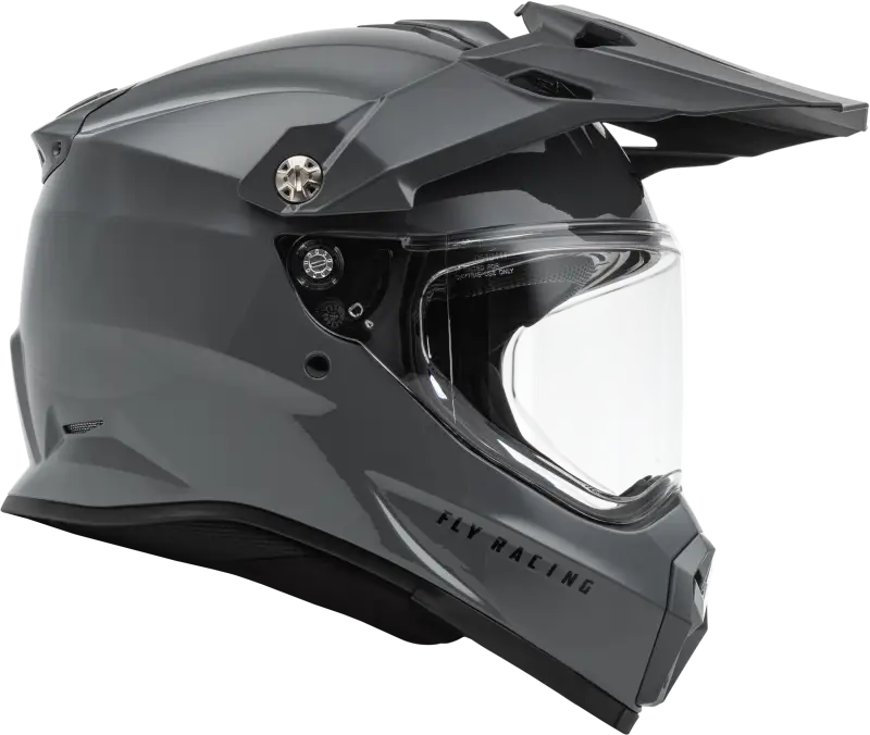 Trekker Solid Helmet Grey Xs - RV and Auto Parts