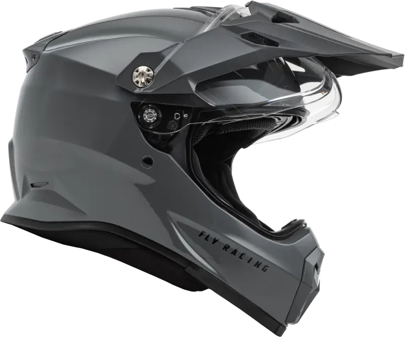 Trekker Solid Helmet Grey Xs - RV and Auto Parts