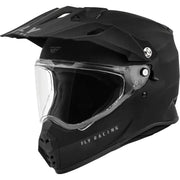 Trekker Solid Helmet Matte Black Md