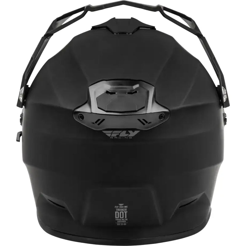 Trekker Solid Helmet Matte Black Xl - RV and Auto Parts