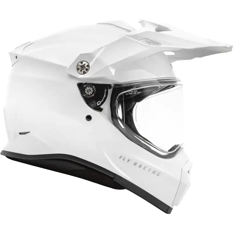 Trekker Solid Helmet White 2x