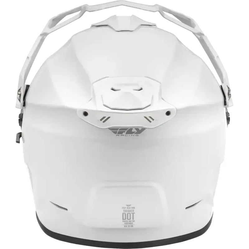 Trekker Solid Helmet White Md