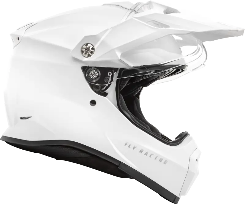 Trekker Solid Helmet White Sm