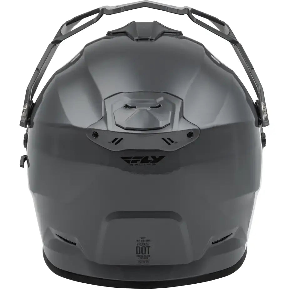 Trekker Solid Helmet Grey 2x - FLY RACING