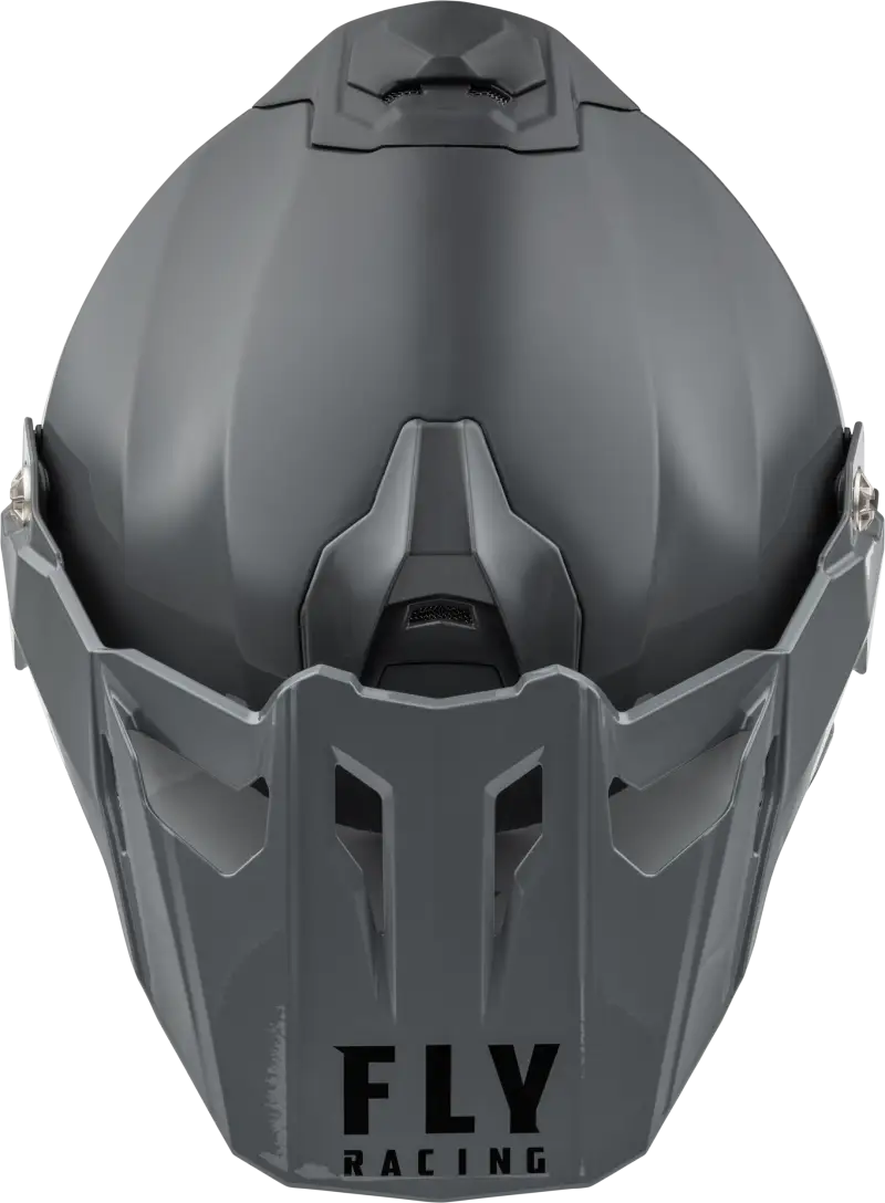 Trekker Solid Helmet Grey Md - FLY RACING