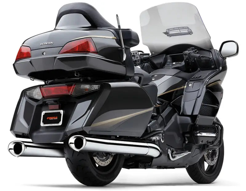 Tri Flo Slip On Chrome Hon Gl1800/F6b - COBRA