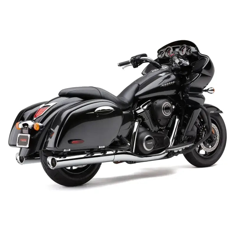 Tri Flo Slip On Chrome Kaw Voyager/Vaquero - COBRA