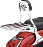 Backrest Insert Tribal Chrome Fits Std - COBRA