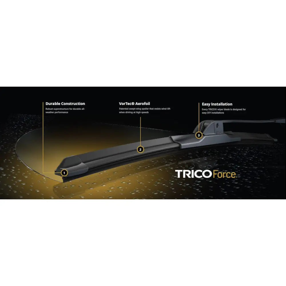 Trico No Supplier Warranty Windshield Wiper Blade 25-240 - 24 Force Beam