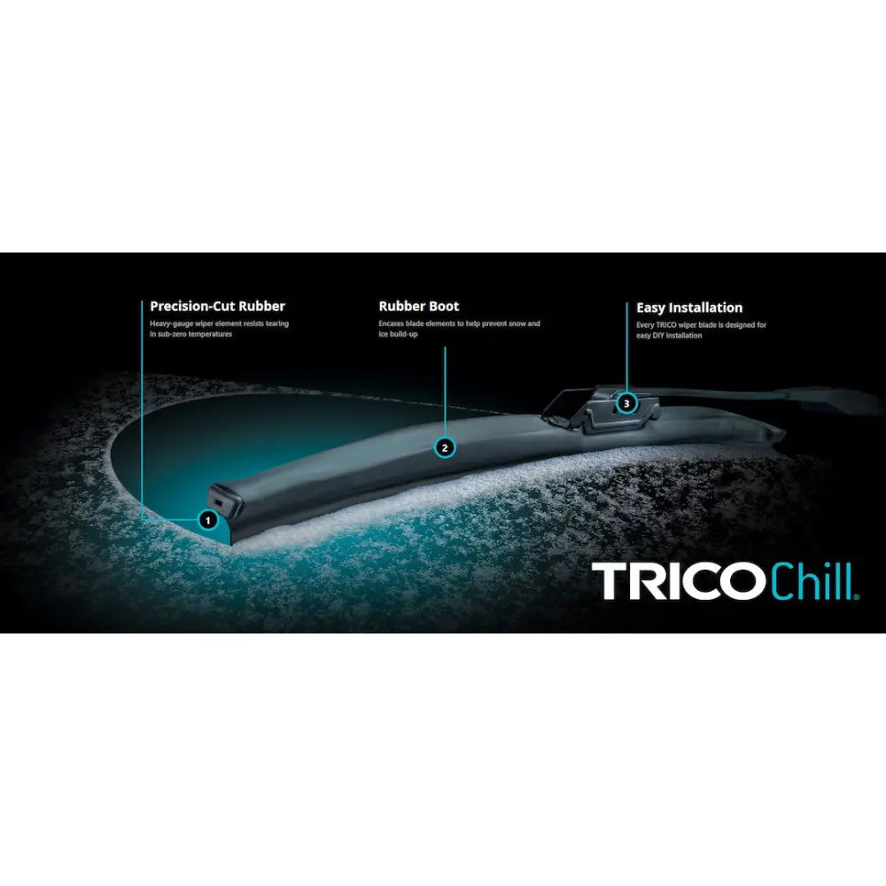 Trico No Supplier Warranty Windshield Wiper Blade 37-160 - Winter 16