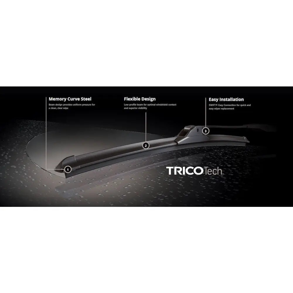Trico All-Weather Durability Windshield Wiper Blade 19-210 - Tech Univ Beam 21