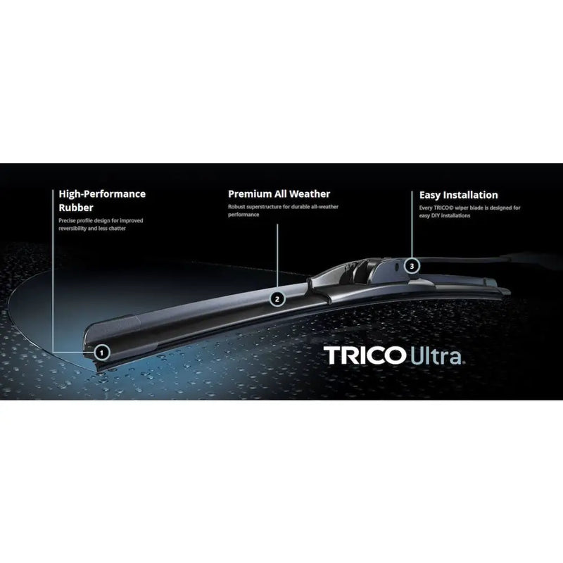 Trico Superior All-Weather Performance Windshield Wiper Blade 13-251 - 25 Ultra Beam