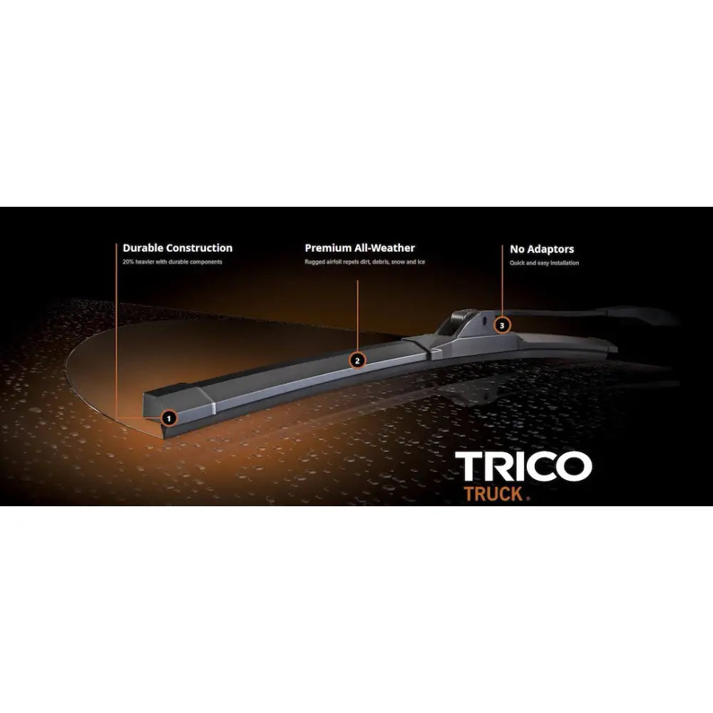 Trico Superior All-Weather Performance Windshield Wiper Blade 58-185 - Beam