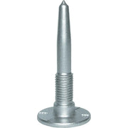 Silver trigger trail studs trig-1450-s with conical tip and notched flat base
