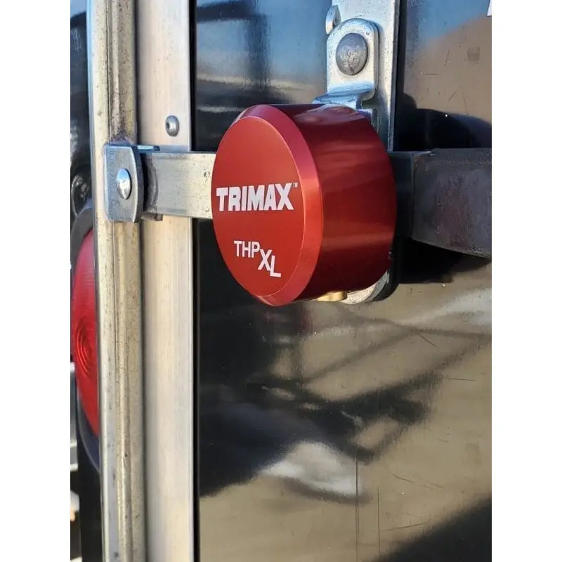 Trimax Limited Lifetime Warranty Padlock Thpxlalrd - Red Aluminum Hockey Puck Internal