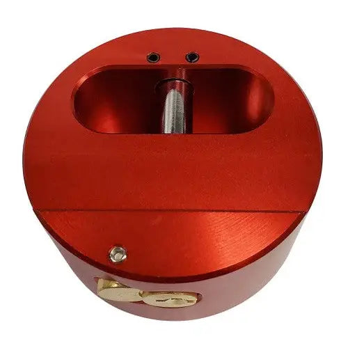 Trimax Limited Lifetime Warranty Padlock Thpxlalrd - Red Aluminum Hockey Puck Internal