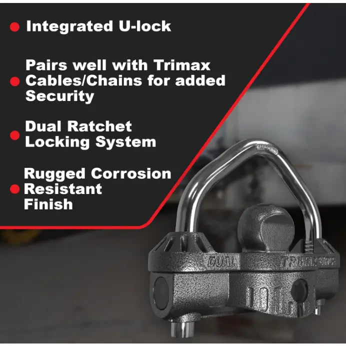 Trimax Umax502072 Trailer Hitch Lock
