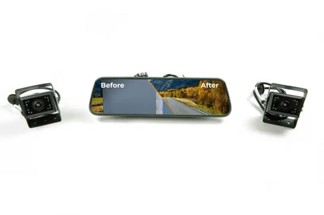 TRNS-2180 Brand Motion trailer wireless camera with dash system and external cameras