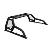 Truck Bed Bar 3 Inch Tubular Bar; Mounts Up To 4 Lights; Powder Coated; Black; Steel - & Automotive