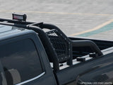 Truck Bed Bar 3 Inch Tubular Bar; Mounts Up To 4 Lights; Powder Coated; Black; Steel - & Automotive