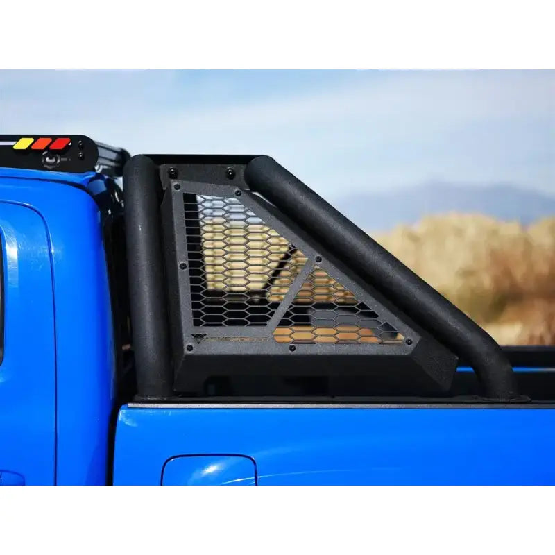 Truck Bed Bar Modular Style; Mounts Up To 4 Lights; Powder Coated; Black; Steel - & Automotive