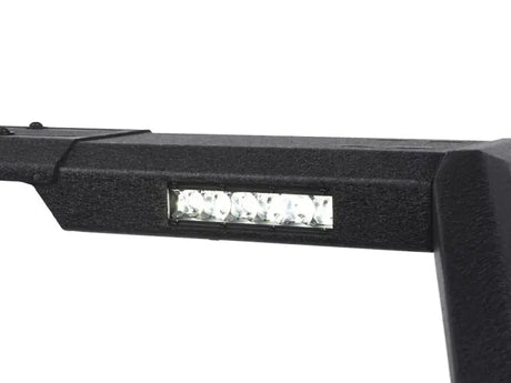 Truck Bed Bar Modular Style; Pre-Drilled Auxiliary Light Mounts; Powder Coated; Black; Steel - & Automotive