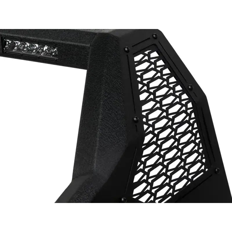 Truck Bed Bar Modular Style; Pre-Drilled Auxiliary Light Mounts; Powder Coated; Black; Steel - & Automotive