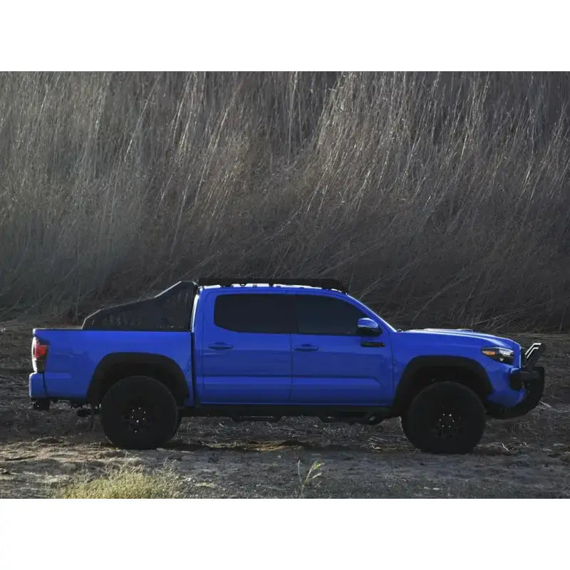 Truck Bed Bar Modular Style; Pre-Drilled Auxiliary Light Mounts; Powder Coated; Black; Steel - & Automotive