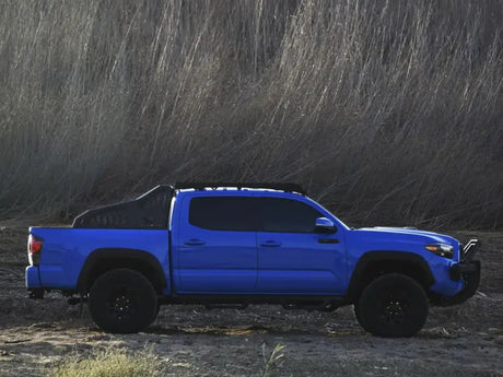 Truck Bed Bar Modular Style; Pre-Drilled Auxiliary Light Mounts; Powder Coated; Black; Steel - & Automotive