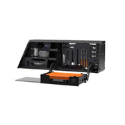 Truck Cap Kitchen Use With RSI Caps; Side Mount; Fold-Out Camp Stove/ Cutting Board And Secure Storage For Dishes/