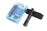 Black truck gear hi-pwr flash light with carrying case and packaging for ultimate visibility