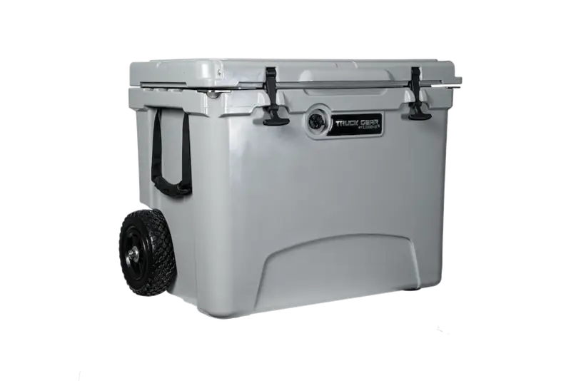 Gray Truck Gear TWCOOLER60 60Qt towable cooler with black handle and latches