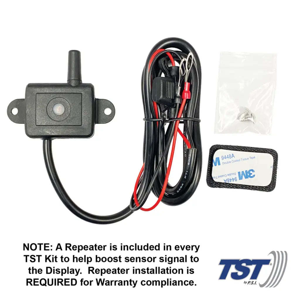 Truck SYSTMS Batteries Are User Replaceable Tire Pressure Monitoring System - TPMS TST-770-FT-4-TC - 770 Series Flow Th…