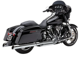 True Dual Headpipes Chrome Flh/Flt 17 22 - COBRA