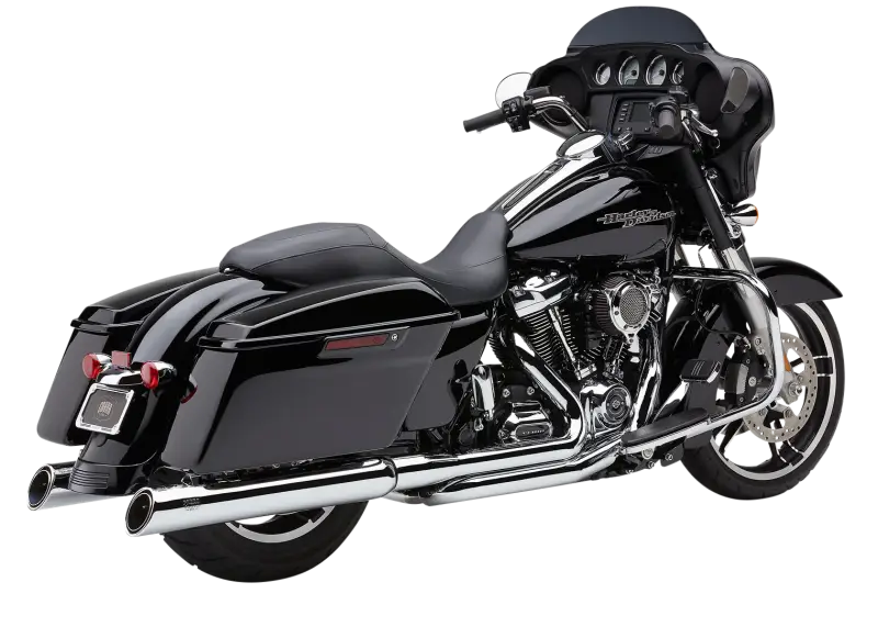 True Dual Headpipes Chrome Flh/Flt 17 22 - COBRA