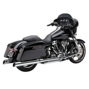 True Dual Headpipes Chrome Flh/Flt 17 22 - COBRA