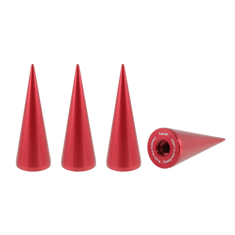True Spike LGC024RD - Red Lug Nut Caps