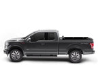 Gray four-door pickup truck with Truxport Bed Cover for Ford F-150