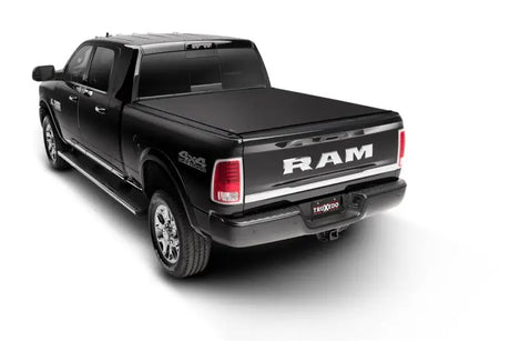 Black Ram pickup truck.