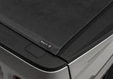 Black hard-folding Sentry tonneau cover for GMC Canyon Chevrolet Colorado bed cover