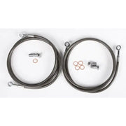 TRX450-2F-2SMOKE Brakeline Frt 2 Line Hon Smk + 2 - Front Brake Kit
