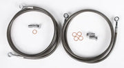 TRX450-2F-2SMOKE Brakeline Frt 2 Line Hon Smk + 2 - Front Brake Kit