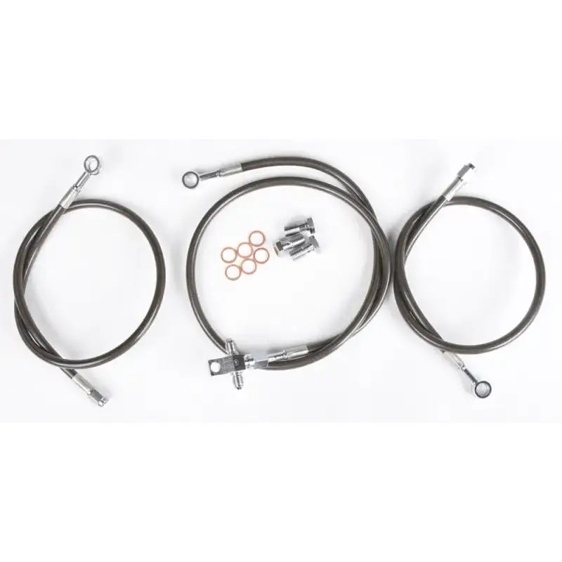 STREAMLINE TRX450-F-2SMOKE Brakeline Frt 3 Line Hon Smk+2
