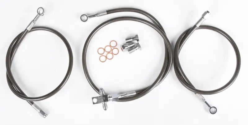STREAMLINE TRX450-F-2SMOKE Brakeline Frt 3 Line Hon Smk+2